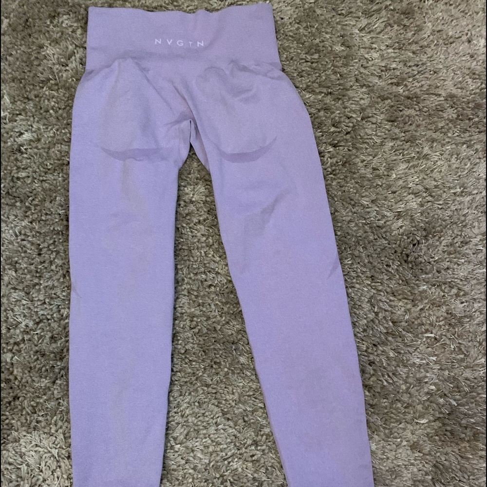NVGTN lilac contour seem less  leggings